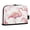 Pink Flamingos with Golden Dot, variant on Pencil Bag with Magnetic Foldable Base Large Capacity Stand-Up Pencil Case Durable Nylon Pen Pouch Pink and Blue Butterflies