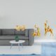 thumbnail image 2 of Asa de mueble,Tirador de latón con forma de lazo para muebles o armario,Tirador de puerta de armario con forma de arco,tirador de cajón de cocina,Figura de escritorio,Estatuas de ciervos para, 2 of 8