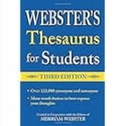 Webster's Thesaurus for Students (Paperback)