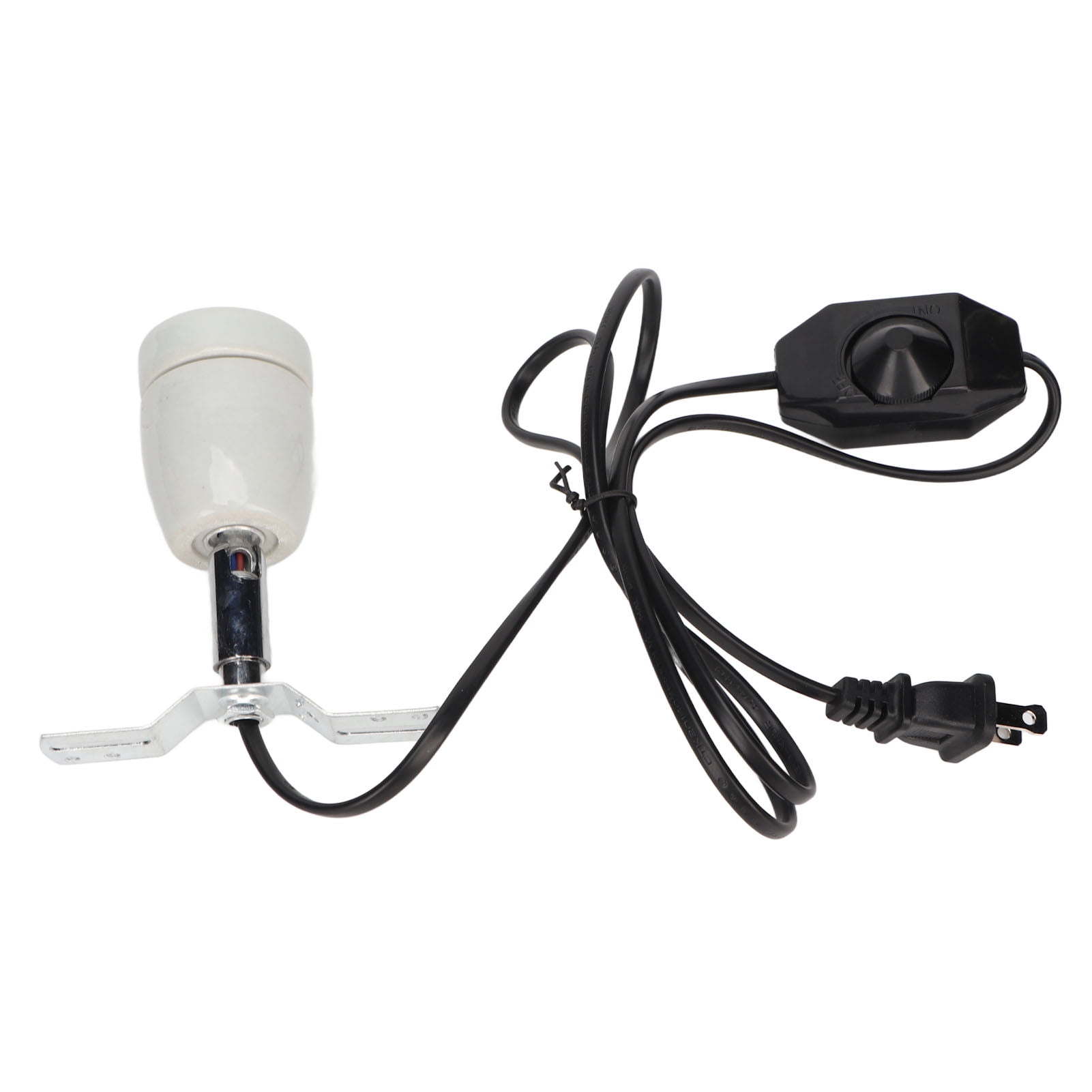 Reptile Heat Lamp Holder, Reptile Ceramic Heat Lamp Holder Pure Copper Socket Inner E27 For