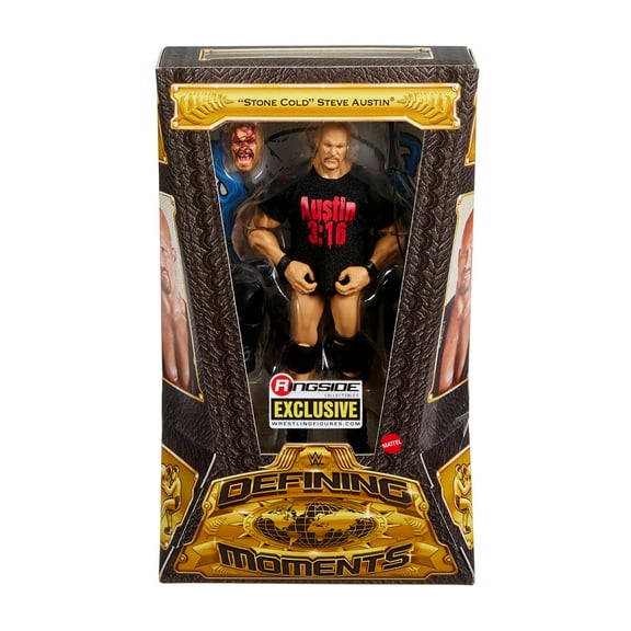 Bloody Stone Cold Steve Austin (WM13) - WWE Defining Moments Ringside Exclusive Mattel WWE Toy Wrestling Action Figure