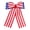 A, variant on JWCJ 7.1 Inch Patriotic Bow, Large Independence Day Bow for Front Door Wreath, Mailbox and Toddler Accessories