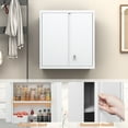 thumbnail image 6 of Marcree Metal Garage Wall Cabinet Storage,Locking Wall Storage Cabinet with Shelves,Hanging Storage Cabinet for Basement,Home,Kitchen,Bathroom, 6 of 9