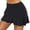 Black, variant on Womens Swim Bottoms Skirt Under $10 Black Fashion Solid Color Bottoms Swim Shorts