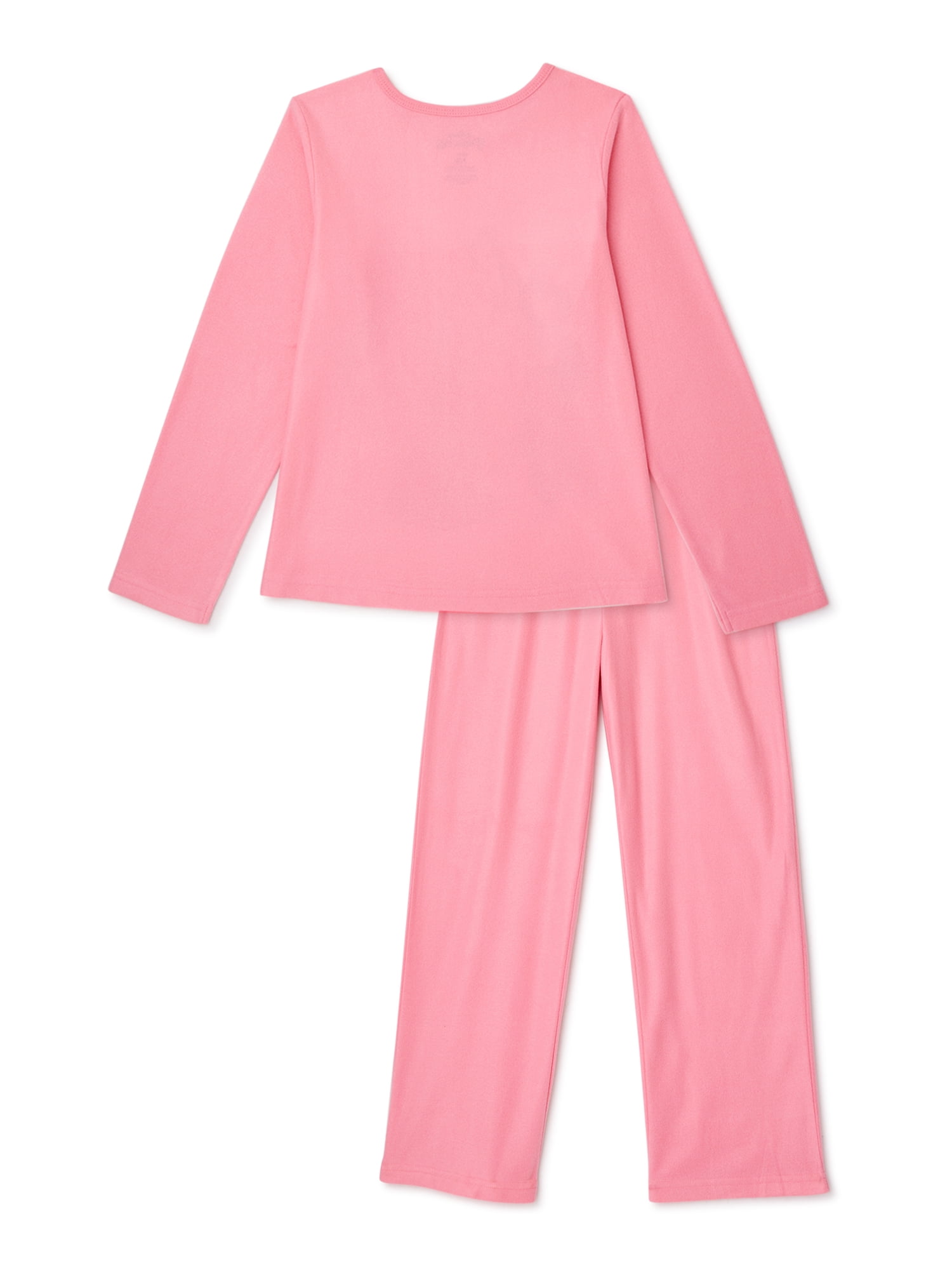 Disney Princess Girls Flannel 2Pc Set Pajama Pink Sz 4/6 - NWT $32