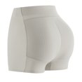 thumbnail image 2 of HKYNLAG Women Butt Lifter Padded Panties Shapewear Hip Enhancer Pads Shorts Seamless Comfy Underwear Tummy Control Casual Boyshorts White M, 2 of 3