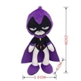 thumbnail image 1 of Teen Titans Go Plush Toy Raven 25cm Stuffed Doll, 1 of 4