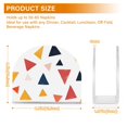 thumbnail image 4 of Yayeee Napkin Holder for Table Kitchen Paper Tissue Organization, Abstract Triangles, 4 of 8