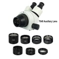 thumbnail image 2 of 0.5X 2X 0.7X Auxiliary s Lens For Industry Digital Video Stereo Microscope Camera Objective Lens Mounting Thread, 2 of 4