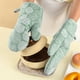 thumbnail image 5 of Juego de guantes de horno aislados engrosados y agarraderas - poliéster resistente al calor, verde/rosa/azul, 10,2x4,7 pulgadas, protege manos y encimeras, 5 of 6