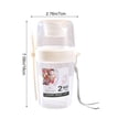 thumbnail image 2 of Surpdew 27 oz Portable Breakfast Cups with Fork – Reusable Cereal and Yogurt Containers with Topping Compartment Leakproof Salad Shakers Ideal for Granola, Oatmeal, Overnight Oats & Snacks, 2 of 6