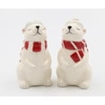 thumbnail image 3 of Ceramic Christmas Polar Bear Salt Pepper Shakers, 3 of 5