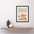 thumbnail image 2 of Artery8 Model Book of Calligraphy Flowers Mushroom and Butterfly Framed Wall Art Print Home Décor A3, 2 of 4