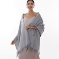 thumbnail image 2 of Foulard RIIQIICHY pour Femmes Châles Pashmina et Foulards pour Robes de Soirée Foulards Automne Hiver, 2 of 7