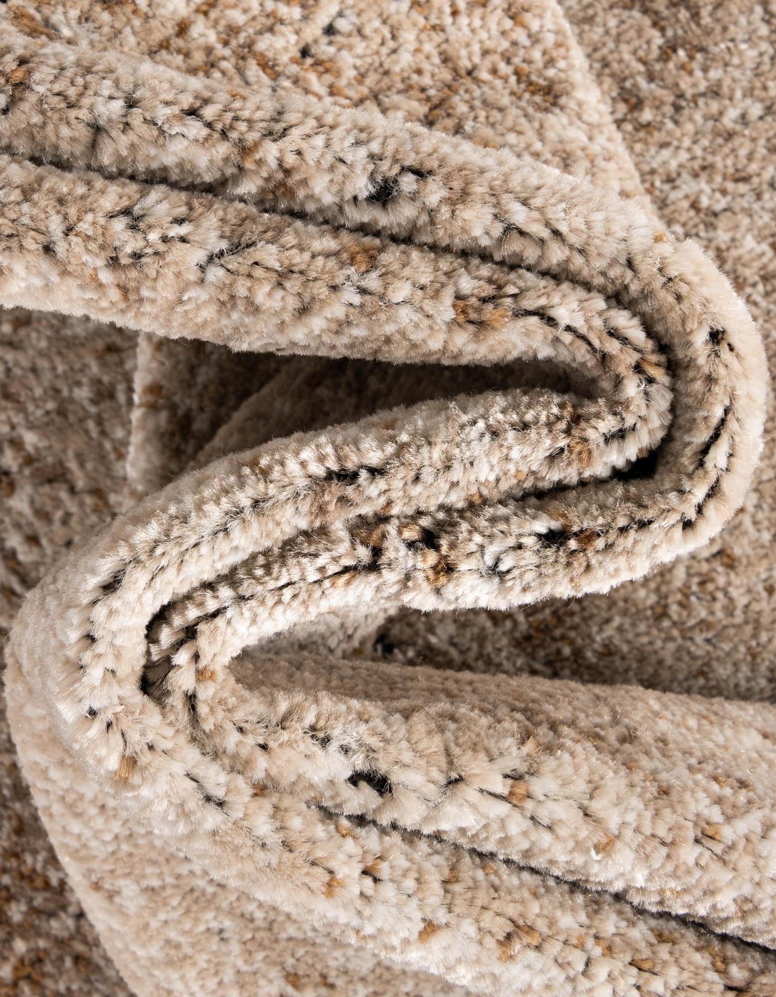 Unique Loom Chateau Collection Area Rug - Jefferson (7' 10" Round Beige/Light Brown)