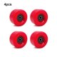thumbnail image 5 of Sonducket 4 piezas de rueda de patín, componentes rodantes de repuesto, accesorios modificados, ruedas gruesas para patines, accesorio deportivo patinar Rojo, 5 of 6