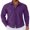 Purple, variant on COOFANDY Men's Long Sleeve Casual Button Down Shirts Untucked Shirts for Men Regular Fit Dress Shirt