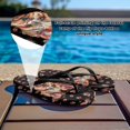 thumbnail image 4 of POLERO Women's Comfortable Flip Flops Yorkshire Dog Lightweight Summer Sandals with Non-Slip Sole, 4 of 7