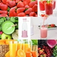 thumbnail image 6 of Arestory Personal Size 12.8 oz Blender for Smoothies, USB charging, Rechargeable Mixers Fresh Fruit Juicers, Bottle Shape Mini Electric Blender for Office,Sports,Outing,Travel, 6 of 6