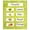 Green, variant on HannLk Pocket Chart Magnetic Pocket Chart