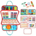 thumbnail image 1 of Busy Board For Toddler, Universe Montessori Sensory Board Toys, 1 of 4