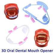 BE-TOOL 3D Oral Dental Mouth Opener Retractor Reusable Size 97/105mm for Adults Dental Oral Use Random Color