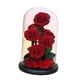 thumbnail image 5 of Rosa en cúpula de cristal, decoración de San Valentín, flor eterna en cúpula de cristal. Estilo C, 5 of 9