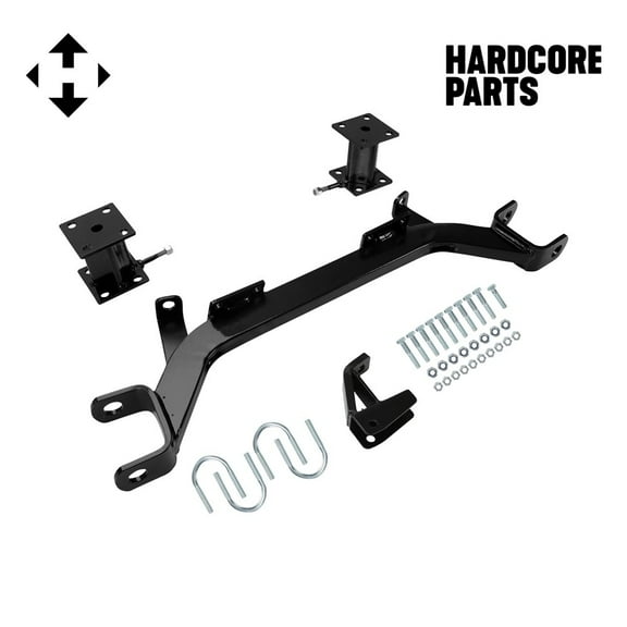 Hardcore Parts 4" Drop Axle Lift Kit for EZGO Marathon (1975-1993) Electric Golf Cart