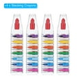thumbnail image 3 of Uxcell Stacking Crayons, 4 Pack 8 Colors Stackable Rectangle Drawing Crayons, 3 of 6