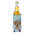 thumbnail image 2 of Caroline's Treasures Winter Holiday Wirehaired Dachshund Michelob Ultra Koozies for Slim Cans, Multicolor, 2 of 3