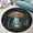 Alien, variant on Round Rug, Alien Soft Washable Carpet, Non-Slip Floor Mat for Living Room Bedroom Home Decor 71 Inch