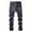Black 1, variant on Boy's Ripped Jeans Fashion Stacked Destroyed Distressed Stretch Skinny Fit Denim Pants with Pockets Lightweight Jeans Pants 4-14 Years