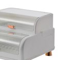 thumbnail image 1 of Tableware Storage Box Tableware Drainer Dish Drying Box Drain Box With Lid Kitchen Cutlery Rack Draining Bowl Rack Plastic Tableware Drainer Storage Box Dish Chopsticks Drying Box, 1 of 5