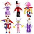 thumbnail image 4 of El increíble peluche de circo digital Pomni y Jax, muñecos de peluche, lindos animales de peluche, regalo de cumpleaños, 4 of 5