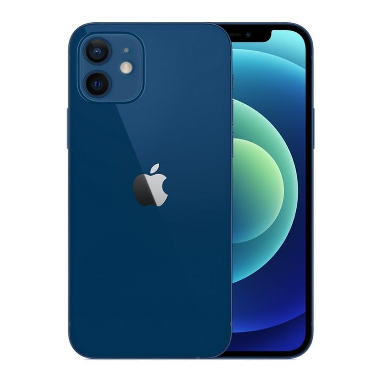 Restored Apple iPhone 12 128GB Smartphone Fully Unlocked - Blue  (Refurbished)