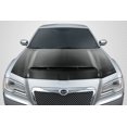 thumbnail image 1 of 2011-2023 Chrysler 300 300C Carbon Creations Demon Look Hood - 1 Piece, 1 of 8