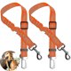 thumbnail image 1 of Paquete de 2 cinturones de seguridad ajustables elásticos para perros, 1 of 2
