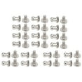 thumbnail image 2 of Filfeel 20 Pcs Clous Rivets Ronds en Cuivre Massif 7x5mm DIY Tête Ronde pour Décoration de Cuir, Réparation de Sacs et Chaussures (Bronze), 2 of 8