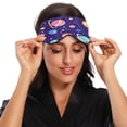 thumbnail image 4 of Sleep Mask Blackout Adjustable Eye Sleeping Mask Blindfold for Sleeping Travel Office Dark Space Printed, 4 of 7
