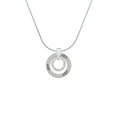 thumbnail image 2 of Delight Jewelry Never Give Up Infinity Ring Joy Ring Charm Necklace, 18", 2 of 4