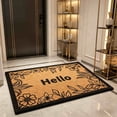 thumbnail image 4 of Entry Door Doormat Non Slip Floor Mat Dirt Scraper Rug Durable Entryway Carpet Heavy Duty Mat, Absorbent Anti Dirt Shoe Cleaner Mat, For Front Door Porch Patio Indoor Outdoor Use, 4 of 8