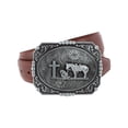 thumbnail image 4 of CTM  Praying Cowboy and Cross Belt Buckle (Men), 4 of 5