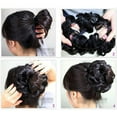 thumbnail image 5 of Elegant Woman Donut Ponytail Synthetic Hair Pieces and Buns Big Hair Messy Dish Hair Bun Ponytail Extensions Chignon, 5 of 5