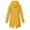 Yellow/womens rain jacket, variant on Women's Lightweight Rain Jacket with Hood Waterproof Striped Lined Windbreaker Travel Hiking Jackets with Pockets,Pink,XXXXXL