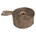 thumbnail image 4 of Stove Pipe Wrap, Practical Removable Fireproof Pipe Wrap Adjustable High Temperature Resistance Fiberglass  for Pipe Protection, 4 of 7