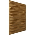 thumbnail image 2 of Ekena Millwork 19 5/8"W x 19 5/8"H Enterprise EnduraWall Decorative 3D Wall Panel, Bright Coat Gold (Covers 2.67 Sq. Ft.), 2 of 6