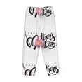 thumbnail image 4 of Sigee Happy Mother's Day (3) Print Women's Soft Pajama Pants - Breathable and Comfortable Lounge Sleep Bottoms with Elastic Waistband and Pockets-Large, 4 of 9