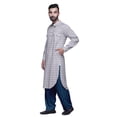 thumbnail image 3 of Atasi Classic Collar Long Sleeve Mens Pathani Kurta Salwar Wedding Kurta Set, 3 of 5
