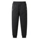 thumbnail image 2 of Pantalones largos de moda para hombre, casuales, de color sólido, con cintura elástica y bolsillos, pantalones largos de poliéster para hombre., 2 of 9