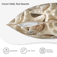 thumbnail image 5 of Kll Starfish And Sea Shells Decorative Throw Pillow Covers Velvet Soft For Couch Sofa Bedroom Living Room Outdoor -20"X20", 5 of 8